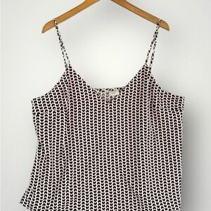 Chic Black and White Women's Camisole